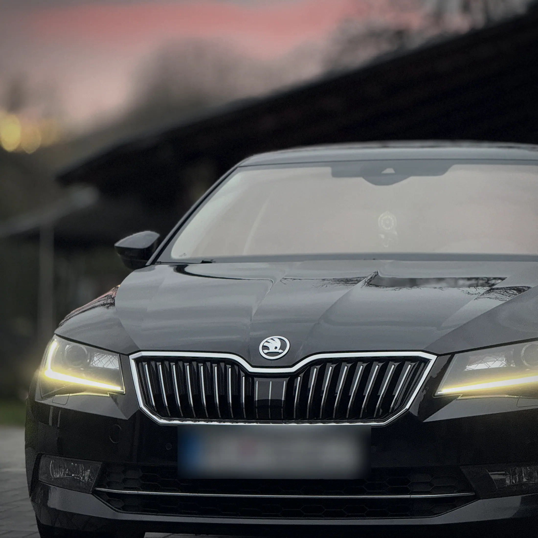 Škoda Superb pripravená na odovzdanie po detailingu